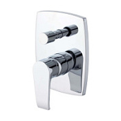 Смеситель Clever Paula 98416 для ванны с душем, на 2 выхода, хром
