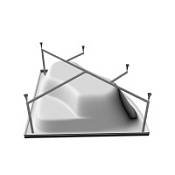 Каркас для ванны Relisan Mira Гл000003437 140х140