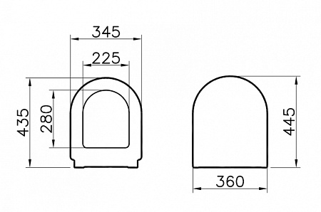 Крышка-сиденье VitrA S50/Zentrum/Seat 801-003-009 микролифт