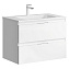 Тумба под раковину Aqwella Accent ACC0175W 75 белый - фото 1