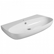 Раковина накладная Simas Vignoni VI 12 bia 100x52x16 с 1 отверстием под смеситель, белый