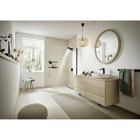 Смеситель Hansgrohe Vivenis 75022670 для раковины, черный матовый