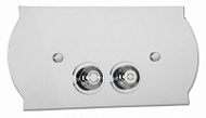 Кнопка смыва Tiffany World TW300.1cr  для бачков Geberit UP320/720