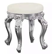 Пуфик Migliore 27019 для ванной комнаты, хром