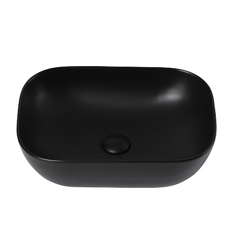 Раковина накладная ABBER Rechteck AC2200MB черный матовый