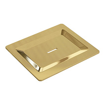 Мыльница Boheme Space 10966-G-SOAP для полки, золото Мыльница Boheme Space 10966-G-SOAP для полки, золото