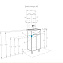Мебель для ванной Aquaton Мира 1A104401MR010 45 белый - фото 5