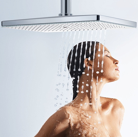 Верхний душ Hansgrohe Rainmaker Select  24002400 белый/хром
