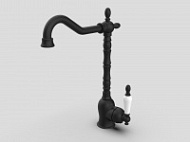 Смеситель GPD Retro MTE180-S для раковины, черный