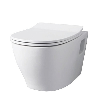 Крышка-сиденье ArtCeram Ten TEA005 с микролифтом, белый глянцевый