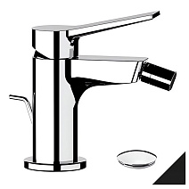 Смеситель Remer Slash SL20NO для биде, черный матовый