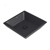 Раковина накладная ABBER Rechteck AC2214MB черный матовый