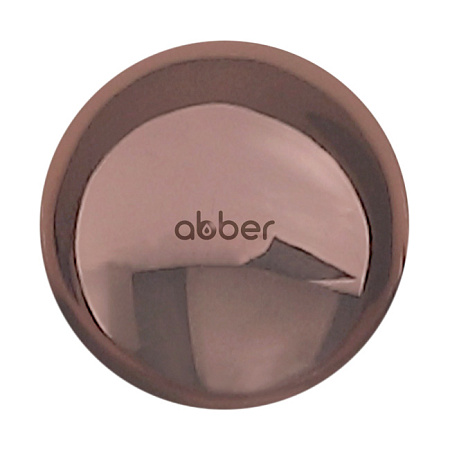 Накладка на слив для раковины ABBER AC0014RG золото розовое