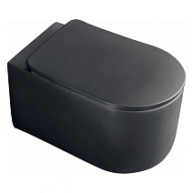 Унитаз подвесной Kerasan Nolita 531431 черный матовый