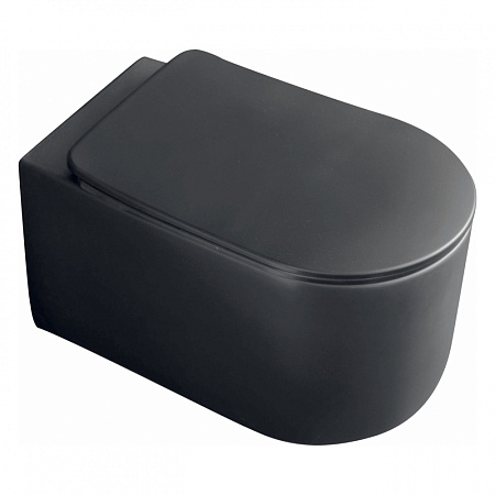 Унитаз подвесной Kerasan Nolita 531431 черный матовый