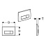 Кнопка смыва Geberit Delta 50 115.119.21.1 хром - фото 2