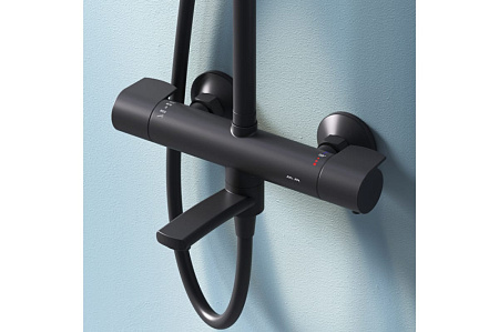 Душевая стойка Am.Pm X-Joy F0785A522 черный