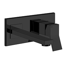 Смеситель Gessi Rettangolo K 53088.299 для раковины, черный матовый