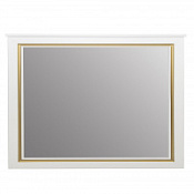 Зеркало Tessoro Foster TS-F90120-M-W-G 120 белый с патиной золото