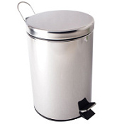 Ведро для мусора с крышкой и педалью Colombo Hotel Collection B9968.IL объем 5л, нержавеющая сталь