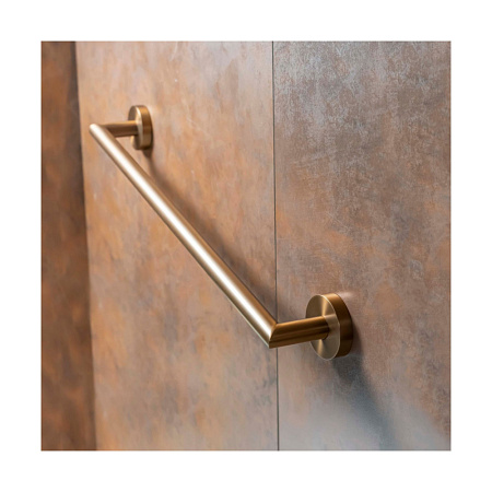 Полотенцедержатель Bemeta Amber 155204022 45 медное золото матовое