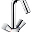 Смеситель Hansgrohe Logis 71222000 для раковины с двумя рукоятками, хром - фото 1