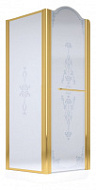 Душевой уголок Migliore Diadema 22684 90х90хH195 см, стекло матовое/декор R (DX)
