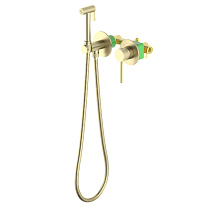Гигиенический душ со смесителем Timo Saona 2339/17SM золото матовое Гигиенический душ со смесителем Timo Saona 2339/17SM золото матовое