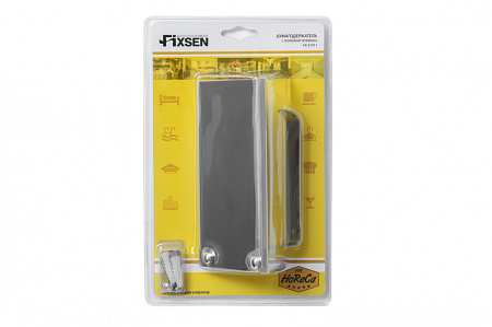 Бумагодержатель с полкой Fixsen Hotel FX-31011 полированная сталь