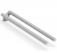 Полотенцедержатель Koin Cut CUT701 двойной, хром