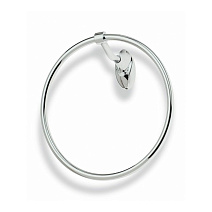 Полотенцедержатель Stil Haus Zefiro ZE07(08) кольцо хром