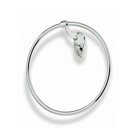 Полотенцедержатель Stil Haus Zefiro ZE07(08) кольцо хром