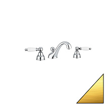 Смеситель Emmevi Deco Ceramic 121033OR для раковины, золото