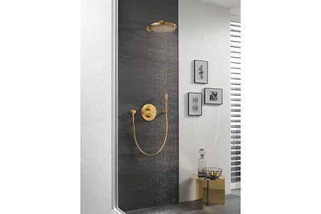 Верхний душ Grohe Rainshower Cosmopolitan 26066GN0 холодный рассвет матовый