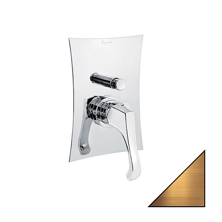 Смеситель Emmevi Ares 76019BR для душа, бронза