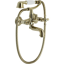 Смеситель Nobili Gracia GRC5001BR для ванны с душем, бронза Смеситель Nobili Gracia GRC5001BR для ванны с душем, бронза