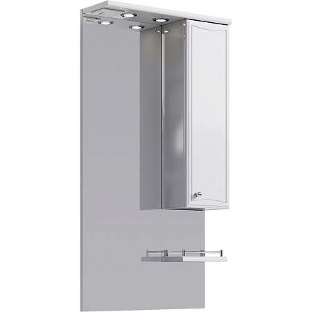 Шкаф-зеркало Aqwella Барселона Ba.02.06 60 белый