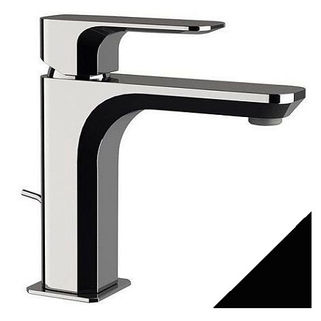 Смеситель Daniel Tiara TA605-15 для раковины, черный матовый