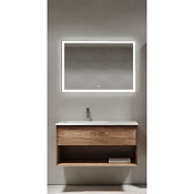 Мебель для ванной Sancos Marmi 1.0 MR1.0100LECH 100 L дуб чарльстон/белый