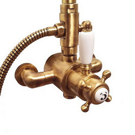 Смеситель Gattoni TSRE940V0.I br для ванны бронза