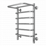 Полотенцесушитель электрический Terminus Полка П6 400х650  хром