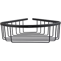 Полка угловая Aquatek AQ4006MB черный матовый