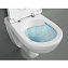 Унитаз подвесной Villeroy & Boch O.Novo 5660HR01 безободковый, микролифт, альпийский белый - фото 7