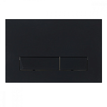 Кнопка смыва BelBagno Marmi BB012-MR-NERO.M чёрный матовый Tocco Morbido
