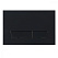 Кнопка смыва BelBagno Marmi BB012-MR-NERO.M чёрный матовый Tocco Morbido