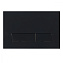Кнопка смыва BelBagno Marmi BB012-MR-NERO.M чёрный матовый Tocco Morbido