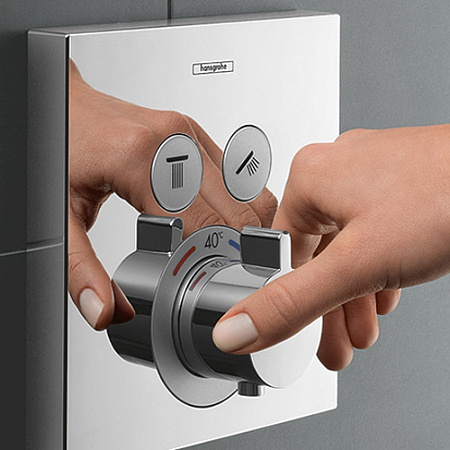 Термостат Hansgrohe ShowerSelect 15762000 для душа, хром