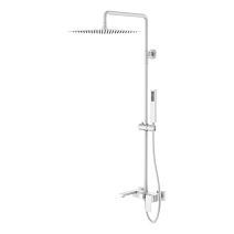 Душевая стойка Boheme Qubic 478-MW белый матовый Душевая стойка Boheme Qubic 478-MW белый матовый