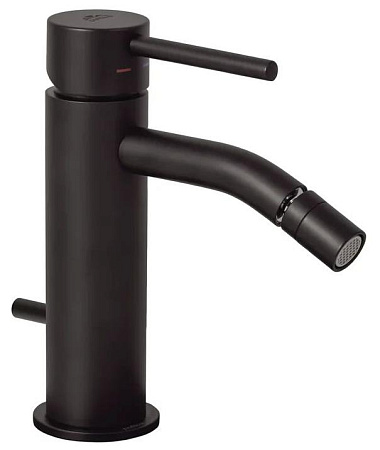Смеситель Paffoni Light LIG135NO для биде, черный матовый