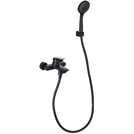 Смеситель Aquatek Вега AQ1040MB для ванны, черный матовый